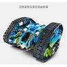 IM.Master QIHUI 8071 Xếp hình lắp ráp ghép mô hình Bậc thầy về máy móc: Xe đóng thế hai mặt