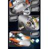 JAKI CK028 Xếp hình lắp ráp ghép mô hình Space Fun: Trạm vũ trụ Dawn Ring
