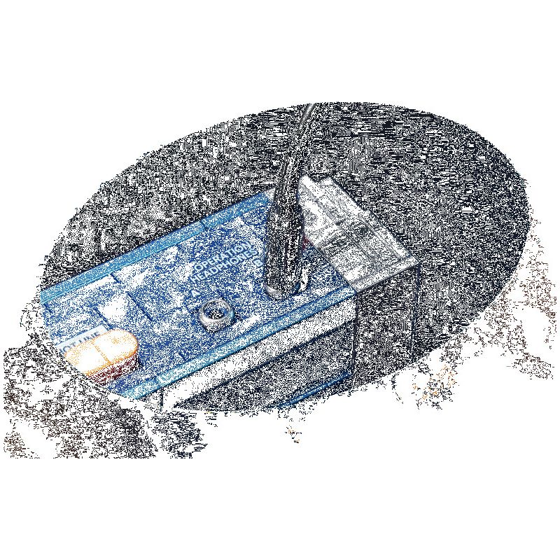 Pantasy 85039 Xếp hình lắp ráp ghép mô hình máy nghe nhạc cổ điển