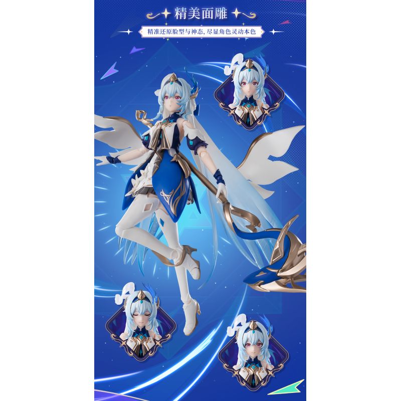 BLOKEES 73551 Xếp hình lắp ráp ghép mô hình Honor of Kings: Phiên bản thần kỳ Da Qiao Du hành xuyên thời gian