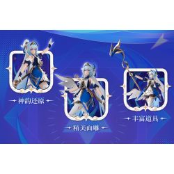 BLOKEES 73551 Xếp hình lắp ráp ghép mô hình Honor of Kings: Phiên bản thần kỳ Da Qiao Du hành xuyên thời gian