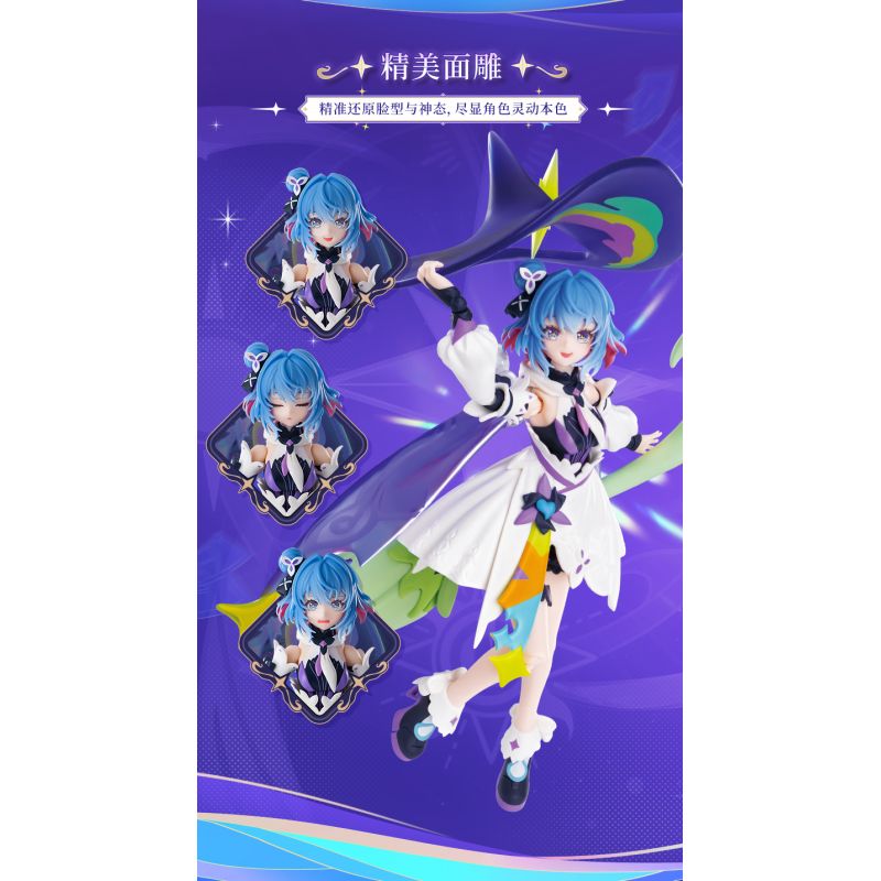 BLOKEES 73552 Xếp hình lắp ráp ghép mô hình Honor of Kings: Miracle Edition Tiểu Kiều Phù thủy thời gian