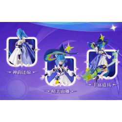 BLOKEES 73552 Xếp hình lắp ráp ghép mô hình Honor of Kings: Miracle Edition Tiểu Kiều Phù thủy thời gian