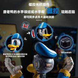 Pleyerid M38-LS092 Xếp hình lắp ráp ghép mô hình Phiên bản cơ khí điện tử lắp ráp Disney Donald Duck 400%Plus