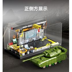 SEMBO 203261 Xếp hình lắp ráp ghép mô hình Một quốc gia hùng mạnh: thế hệ xe tăng chiến đấu chủ lực mới