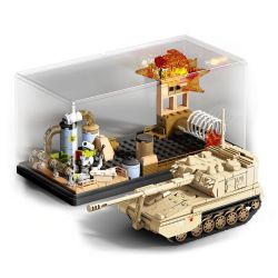 SEMBO 203262 Xếp hình lắp ráp ghép mô hình Một đất nước hùng mạnh: Pháo tự hành PLZ05