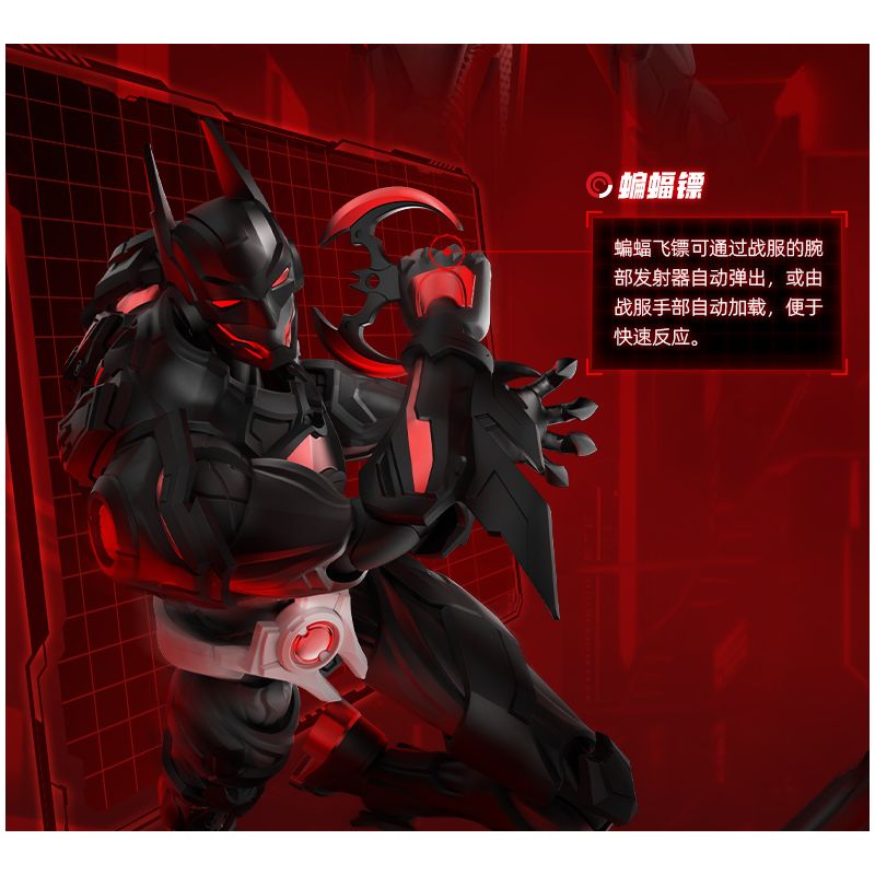 BLOKEES 75672 Xếp hình lắp ráp ghép mô hình DC Heroes Beyond 02 Batman Ngoài