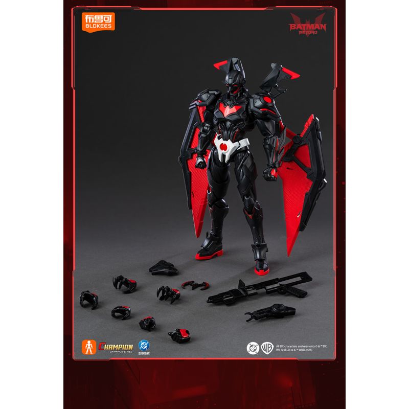 BLOKEES 75672 Xếp hình lắp ráp ghép mô hình DC Heroes Beyond 02 Batman Ngoài