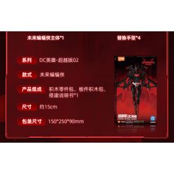 BLOKEES 75672 Xếp hình lắp ráp ghép mô hình DC Heroes Beyond 02 Batman Ngoài