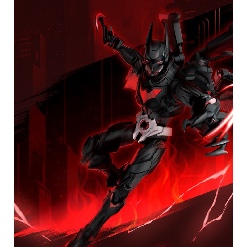 BLOKEES 75672 Xếp hình lắp ráp ghép mô hình DC Heroes Beyond 02 Batman Ngoài