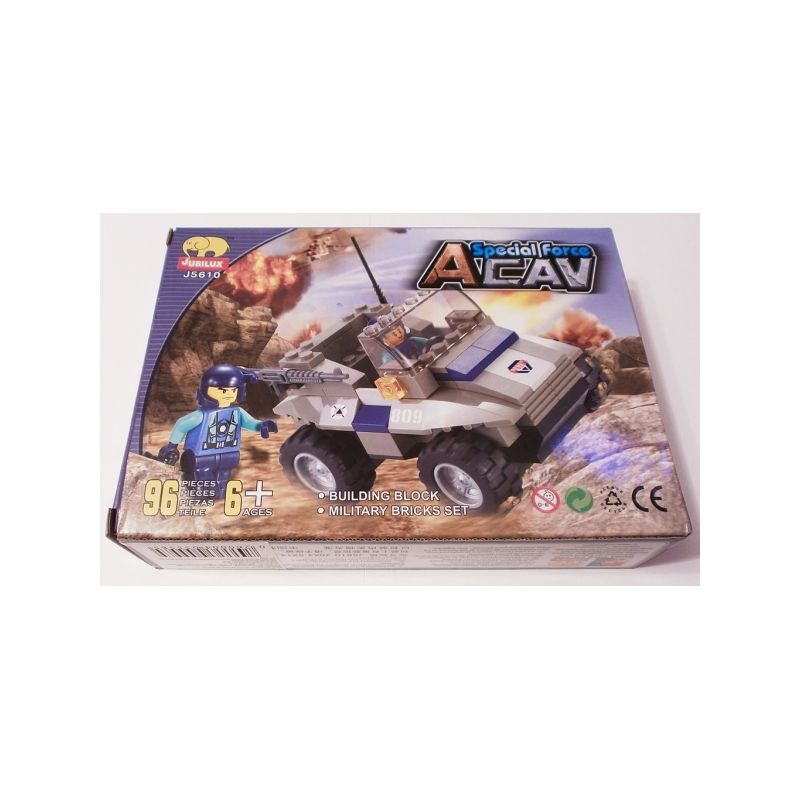 WOMA J5610 Jubilux J5610 Xếp hình lắp ráp ghép mô hình cỗ xe sấm sét