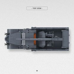 ThirdParty 300025 SD.KFZ.9 Famo Flak 37 Xếp hình lắp ráp ghép mô hình Tàu sân bay pháo 88mm của Đức 1:35