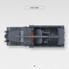 ThirdParty 300025 SD.KFZ.9 Famo Flak 37 Xếp hình lắp ráp ghép mô hình Tàu sân bay pháo 88mm của Đức 1:35