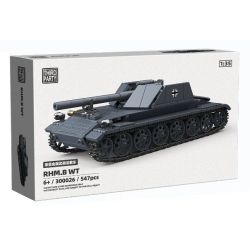 ThirdParty 300026 RHM. B WT Xếp hình lắp ráp ghép mô hình Tàu sân bay chở vũ khí Rheinmetall của Đức 1:35