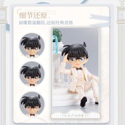 BLOKEES 73508 Xếp hình lắp ráp ghép mô hình Thám tử lừng danh Conan: Phiên bản thần kỳ Kỷ niệm 30 năm Edogawa Conan Váy trắng