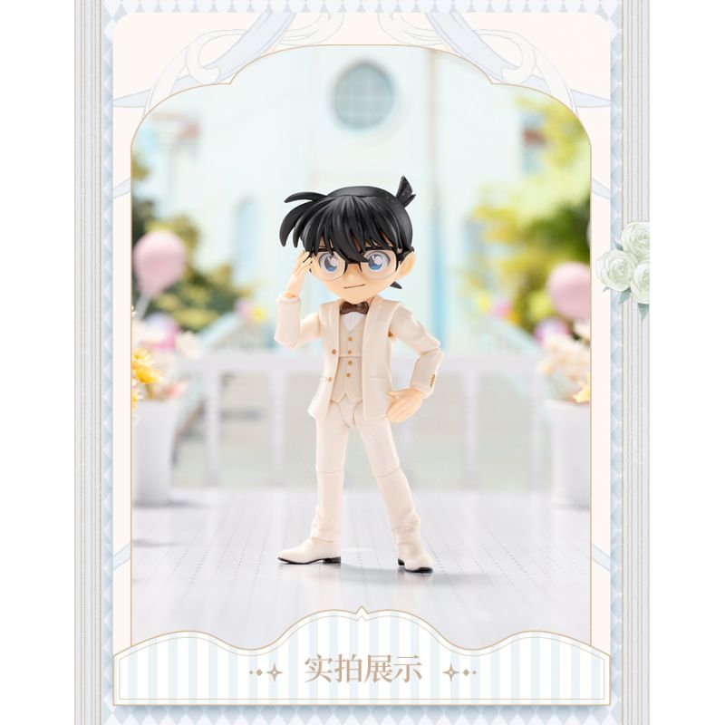 BLOKEES 73508 Xếp hình lắp ráp ghép mô hình Thám tử lừng danh Conan: Phiên bản thần kỳ Kỷ niệm 30 năm Edogawa Conan Váy trắng