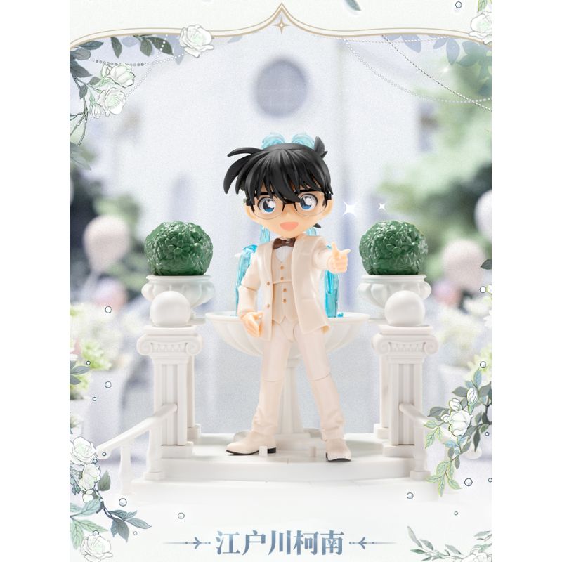 BLOKEES 73508 Xếp hình lắp ráp ghép mô hình Thám tử lừng danh Conan: Phiên bản thần kỳ Kỷ niệm 30 năm Edogawa Conan Váy trắng