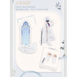 BLOKEES 73509 Xếp hình lắp ráp ghép mô hình Thám tử lừng danh Conan: Phiên bản thần kỳ Kỷ niệm 30 năm Phantom Thief Kid White Dress