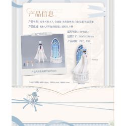 BLOKEES 73509 Xếp hình lắp ráp ghép mô hình Thám tử lừng danh Conan: Phiên bản thần kỳ Kỷ niệm 30 năm Phantom Thief Kid White Dress