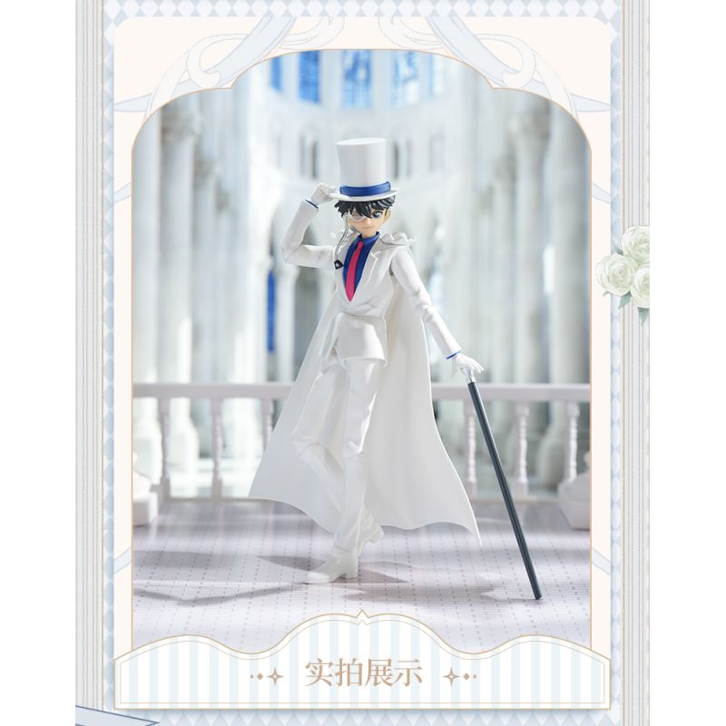 BLOKEES 73509 Xếp hình lắp ráp ghép mô hình Thám tử lừng danh Conan: Phiên bản thần kỳ Kỷ niệm 30 năm Phantom Thief Kid White Dress