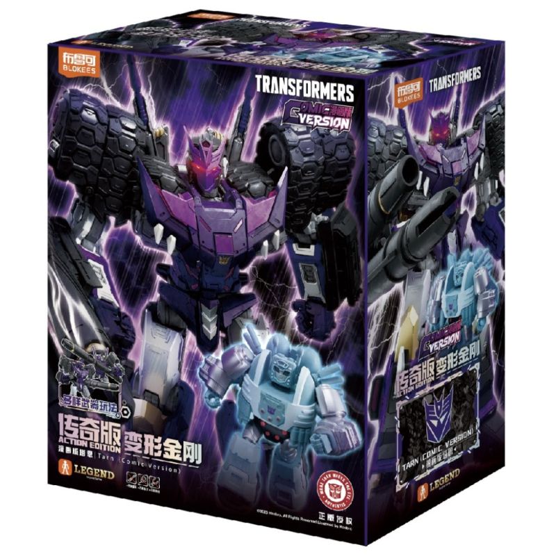 BLOKEES 71174 Tarn Comic Version Xếp hình lắp ráp ghép mô hình Transformers: Phiên bản huyền thoại IDW Comics Tarn