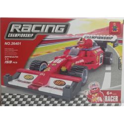 COGO 3401 AUSINI 26401 BLX 26401 RACING CHAMPIONSHIP Xếp hình lắp ráp ghép mô hình giải vô địch đua xe