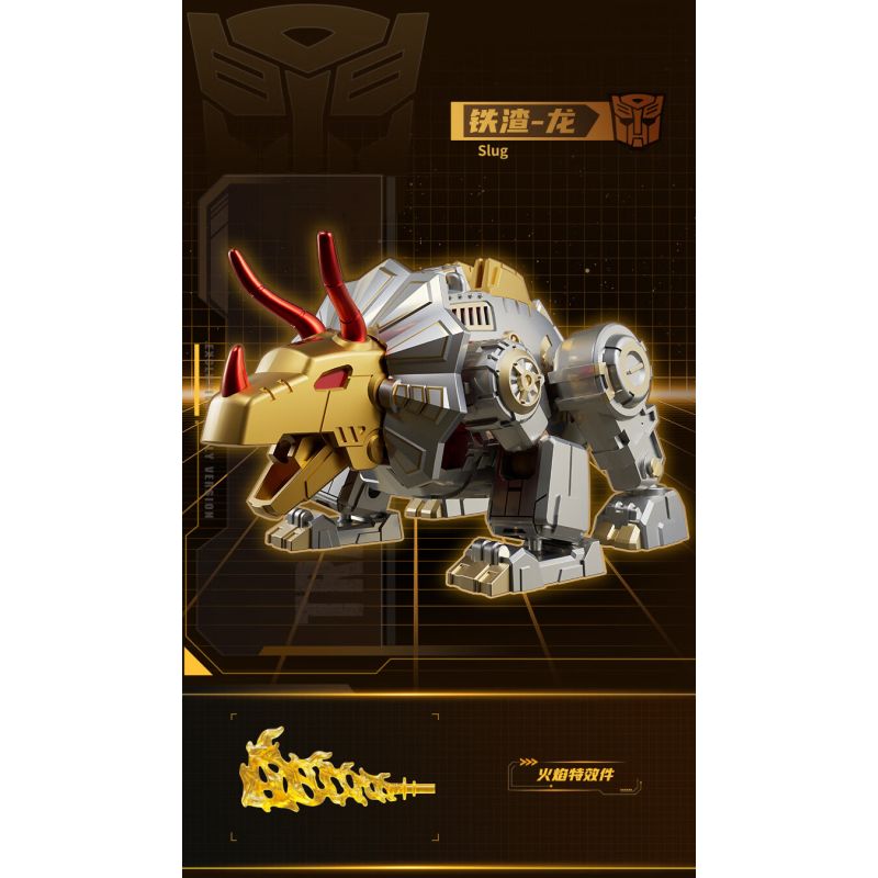 BLOKEES 71193 Xếp hình lắp ráp ghép mô hình Transformers 2026 Phiên bản kỷ yếu Khủng long sa mạc