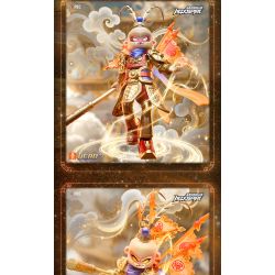 BLOKEES 85056 Xếp hình lắp ráp ghép mô hình Infinite Heroes: Dharma Image Tôn Ngộ Không 2.0 Lingxia True Body Phiên bản kỷ niệm 4 năm