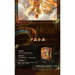 BLOKEES 85056 Xếp hình lắp ráp ghép mô hình Infinite Heroes: Dharma Image Tôn Ngộ Không 2.0 Lingxia True Body Phiên bản kỷ niệm 4 năm