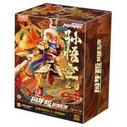 BLOKEES 85056 Xếp hình lắp ráp ghép mô hình Infinite Heroes: Dharma Image Tôn Ngộ Không 2.0 Lingxia True Body Phiên bản kỷ niệm 4 năm