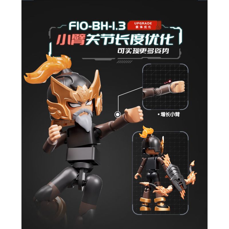 BLOKEES 85054 Xếp hình lắp ráp ghép mô hình Anh Hùng Vô Hạn: Gia Cát Lượng Pháp