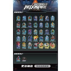 BLOKEES 85055 Xếp hình lắp ráp ghép mô hình Anh Hùng Vô Hạn: Nezha Dharma 2.0