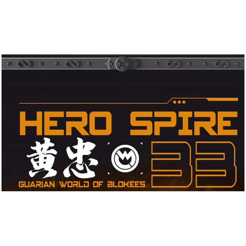 BLOKEES 85053 Xếp hình lắp ráp ghép mô hình Anh hùng không giới hạn: Huang Zhong Sheng Kai