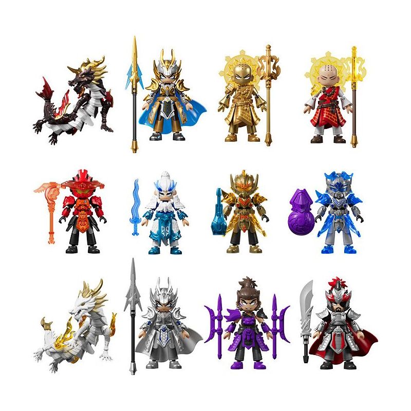 BLOKEES 85069 Xếp hình lắp ráp ghép mô hình Heroes Unlimited Starlight Edition: Tập 9 Rồng bay lên trời