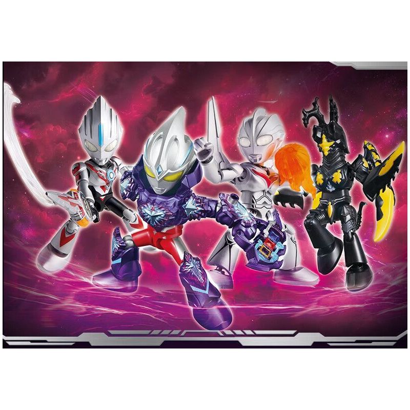 BLOKEES 74868 Xếp hình lắp ráp ghép mô hình Ultraman Magic Edition: Ultraman Phần 4 Ultraman Noah