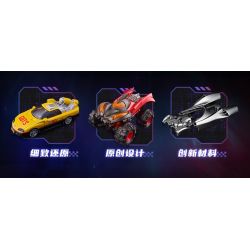 BLOKEES 75605 Xếp hình lắp ráp ghép mô hình Ultraman Xe C01 Galaxy Ổ