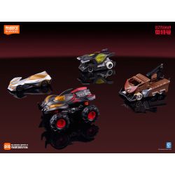 BLOKEES 75605 Xếp hình lắp ráp ghép mô hình Ultraman Xe C01 Galaxy Ổ