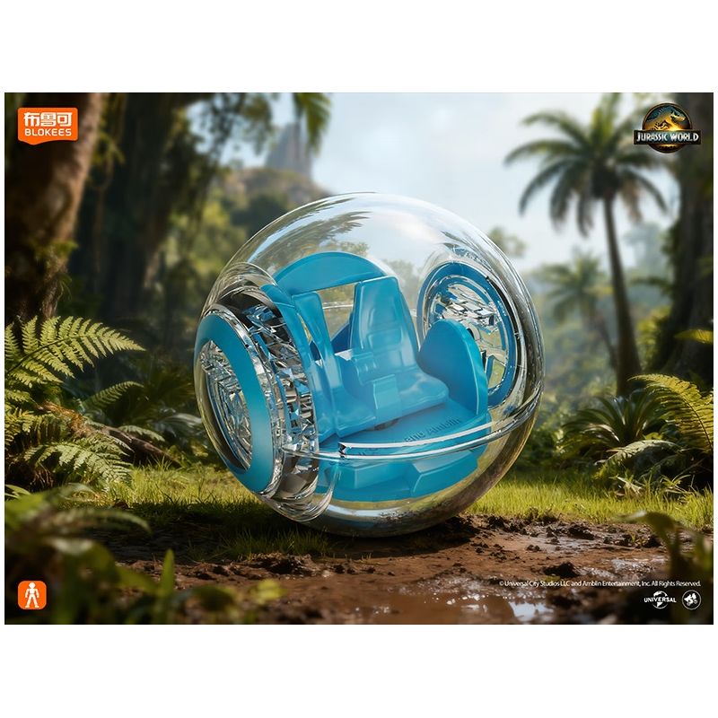 BLOKEES 75642 Xếp hình lắp ráp ghép mô hình Bộ sưu tập thiên nhiên: Phiên bản bất ngờ của Jurassic World Phần 2