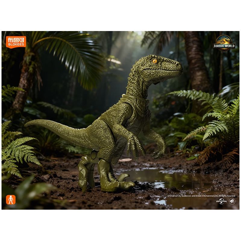 BLOKEES 75642 Xếp hình lắp ráp ghép mô hình Bộ sưu tập thiên nhiên: Phiên bản bất ngờ của Jurassic World Phần 2