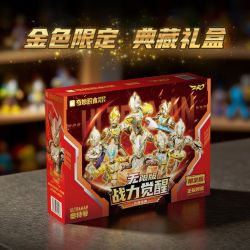 Keeppley 75400 Xếp hình lắp ráp ghép mô hình Ultraman Zero Phiên bản không giới hạn Mã vàng vinh quang Thức tỉnh sức mạnh chiến đấu