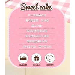 Forange FC8172 Xếp hình lắp ráp ghép mô hình Xưởng ngọt ngào 6 loại