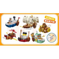 Forange FC8622 Xếp hình lắp ráp ghép mô hình Đội du hành Qudong 6 người mẫu