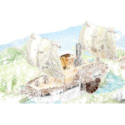 Forange FC8622 Xếp hình lắp ráp ghép mô hình Đội du hành Qudong 6 người mẫu