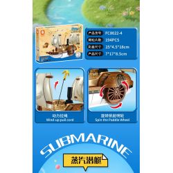 Forange FC8622 Xếp hình lắp ráp ghép mô hình Đội du hành Qudong 6 người mẫu