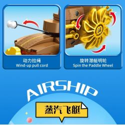 Forange FC8622 Xếp hình lắp ráp ghép mô hình Đội du hành Qudong 6 người mẫu