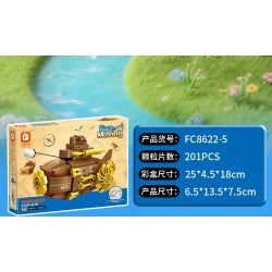 Forange FC8622 Xếp hình lắp ráp ghép mô hình Đội du hành Qudong 6 người mẫu