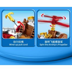 Forange FC8622 Xếp hình lắp ráp ghép mô hình Đội du hành Qudong 6 người mẫu