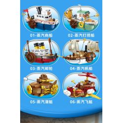 Forange FC8622 Xếp hình lắp ráp ghép mô hình Đội du hành Qudong 6 người mẫu