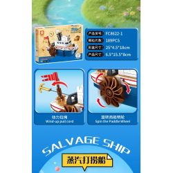 Forange FC8622 Xếp hình lắp ráp ghép mô hình Đội du hành Qudong 6 người mẫu