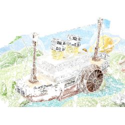 Forange FC8622 Xếp hình lắp ráp ghép mô hình Đội du hành Qudong 6 người mẫu